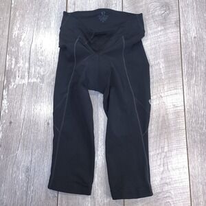 Pearl Izumi Cycling Capris Women M Black Select Padded Knickers Bike Pants